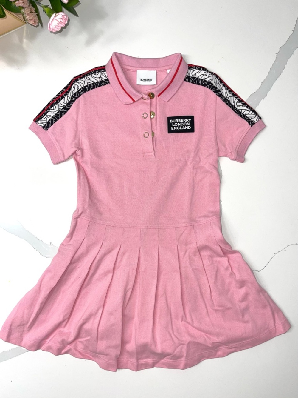 Burberry Pink Polo Tennis Dress